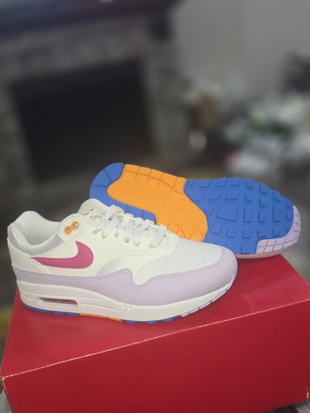 Nike Air Max 1 White Alchemy Pink (Women's) Sneakers
